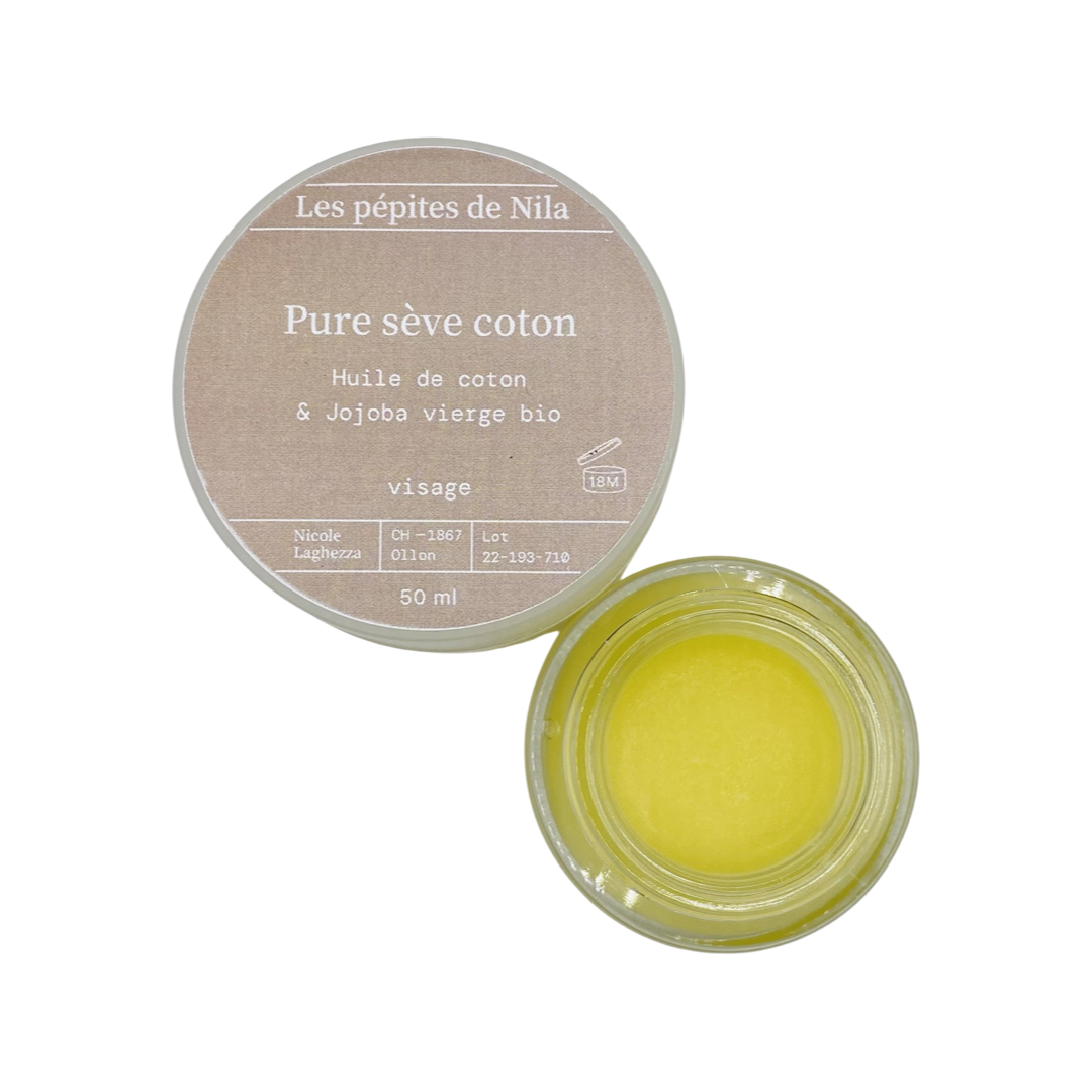 Baume visage Pure sève coton Baume visage